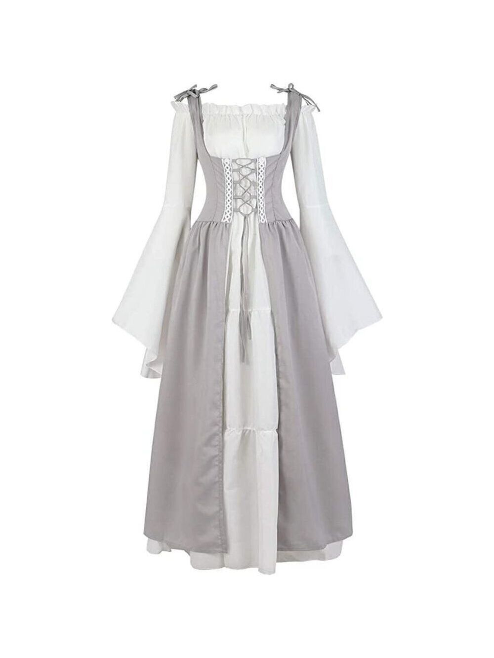 Medieval Victorian Long Dress Cosplay Irish Costume Halloween Viking English NWT